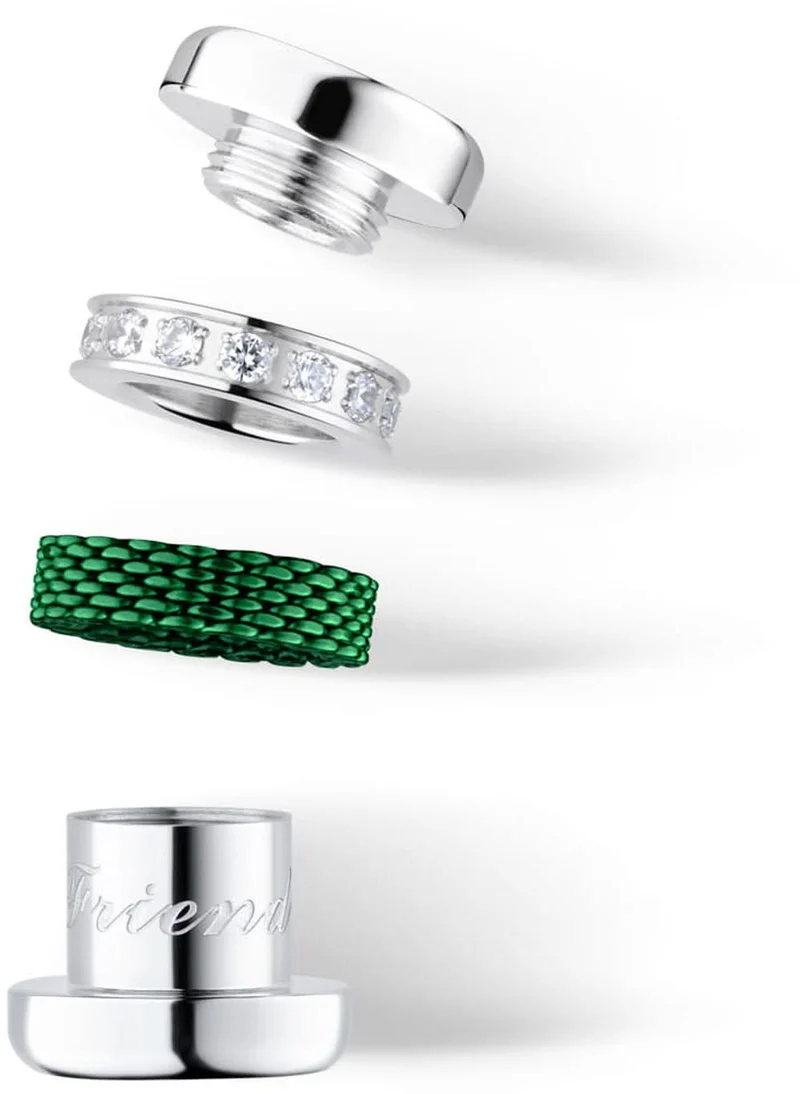 Charm aus Edelstahl - Bering Jewelry Modell: Friends4Ever-5
