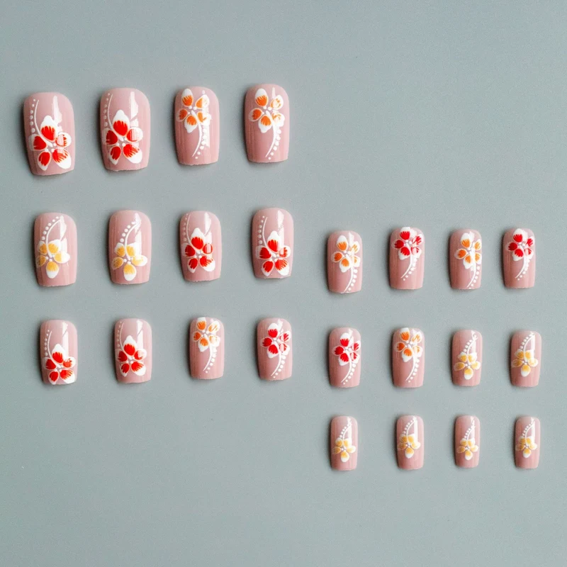 Floral Acryl-Nagelkunst-Design-Set 1790958182