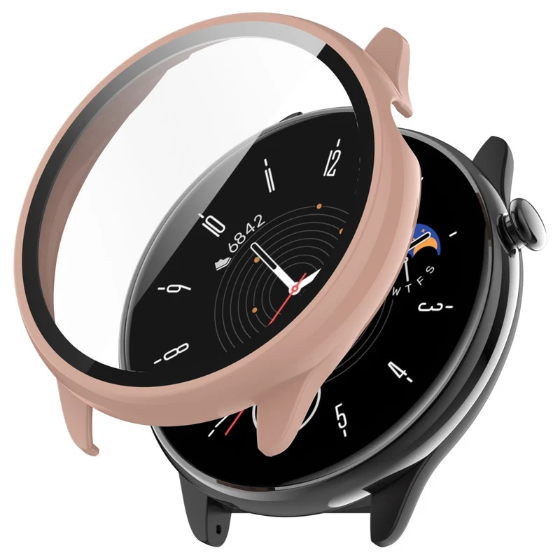 Unglaublich Schön Amazfit GTR Mini Hülle mit Displayschutz in Plastik und Gehärtetes Glas