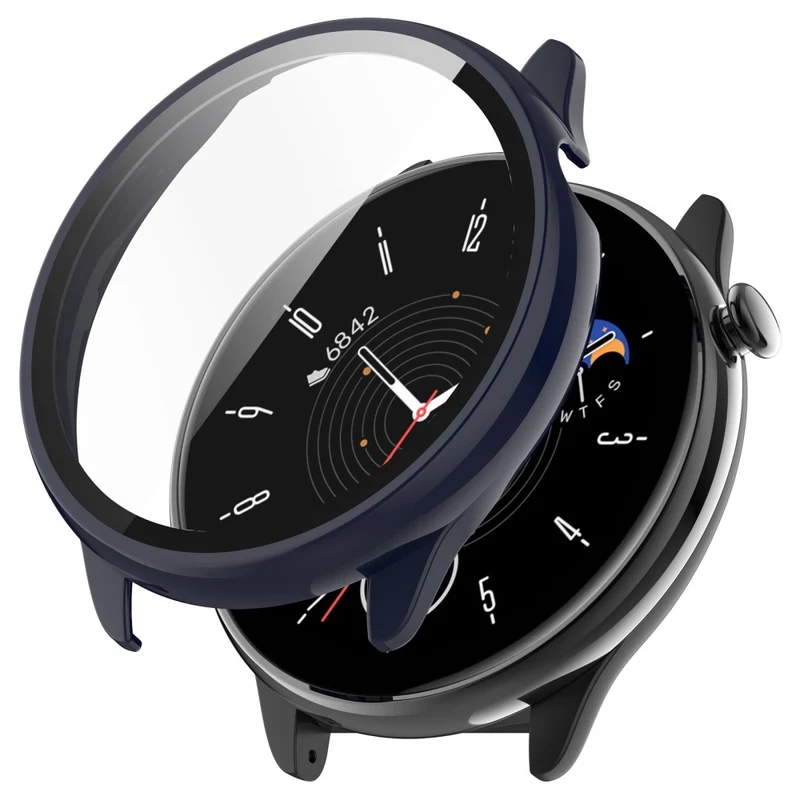 Unglaublich Schön Amazfit GTR Mini Hülle mit Displayschutz in Plastik und Gehärtetes Glas