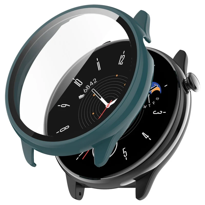 Unglaublich Schön Amazfit GTR Mini Hülle mit Displayschutz in Plastik und Gehärtetes Glas