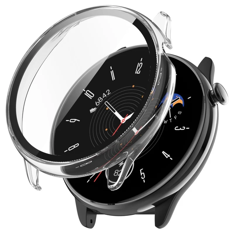 Unglaublich Schön Amazfit GTR Mini Hülle mit Displayschutz in Plastik und Gehärtetes Glas