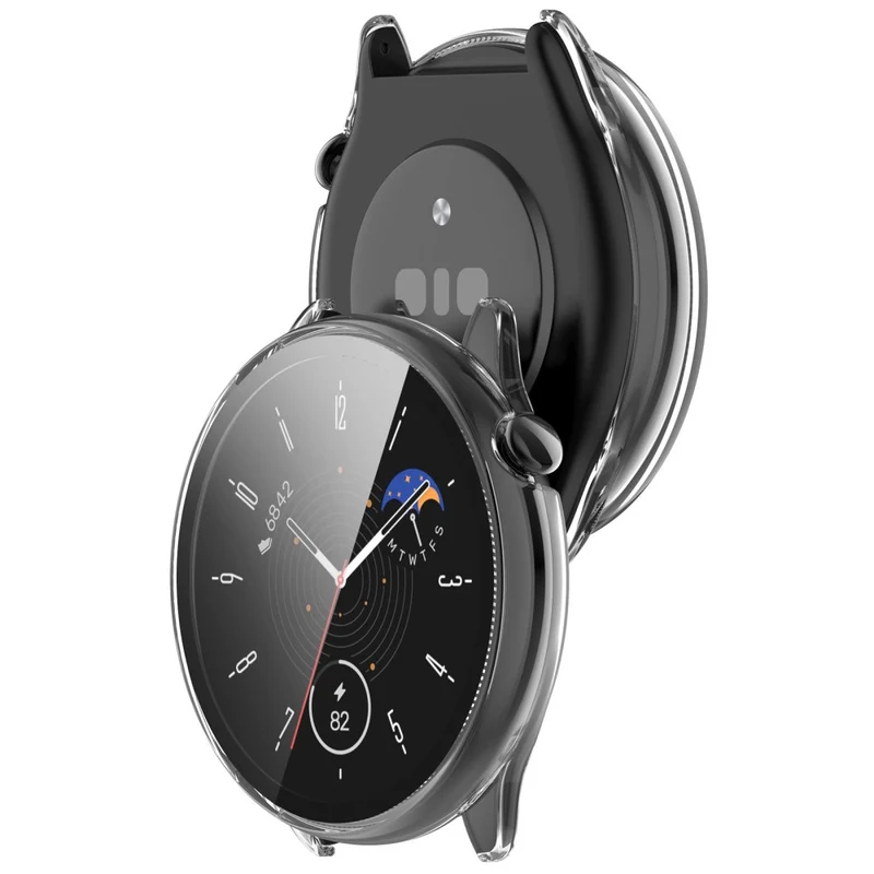 Unglaublich Schön Amazfit GTR Mini Hülle mit Displayschutz in Plastik und Gehärtetes Glas