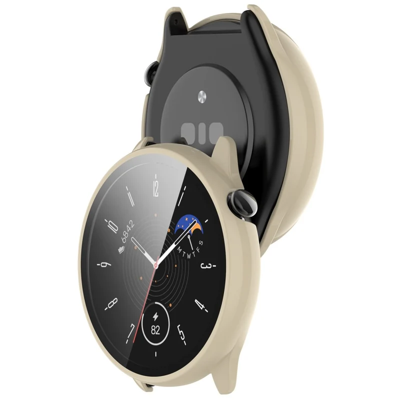 Unglaublich Schön Amazfit GTR Mini Hülle mit Displayschutz in Plastik und Gehärtetes Glas