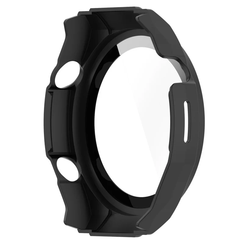 Mega Modisch Huawei Watch Ultimate Hülle mit Displayschutz in Plastik und Gehärtetes Glas