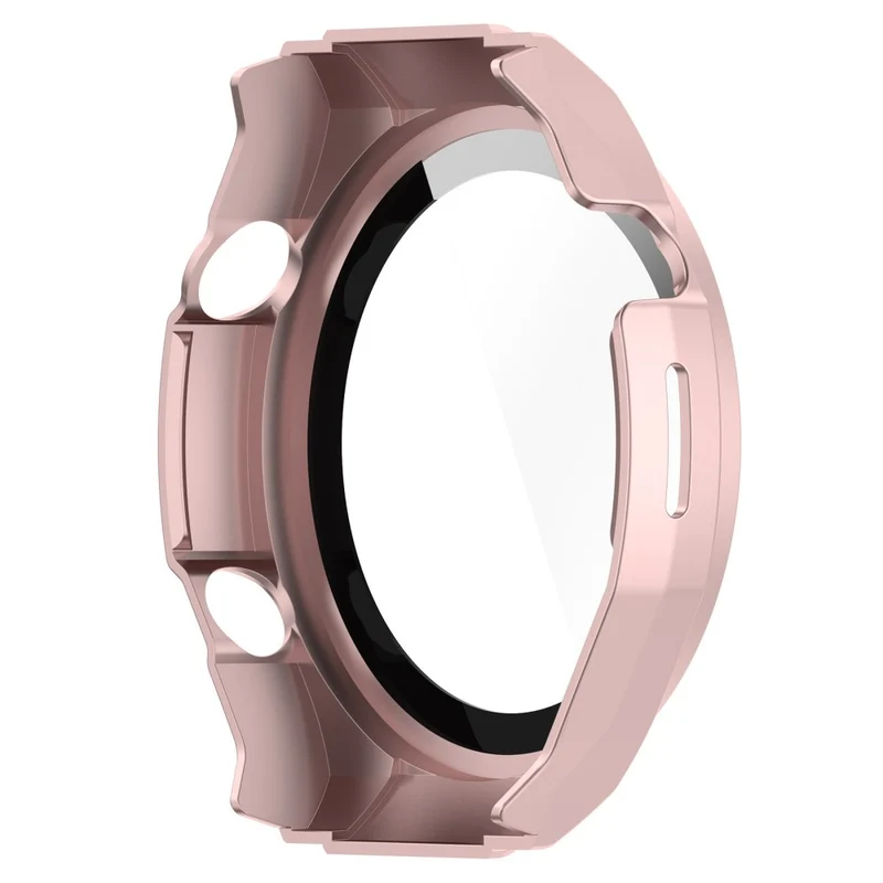 Mega Modisch Huawei Watch Ultimate Hülle mit Displayschutz in Plastik und Gehärtetes Glas