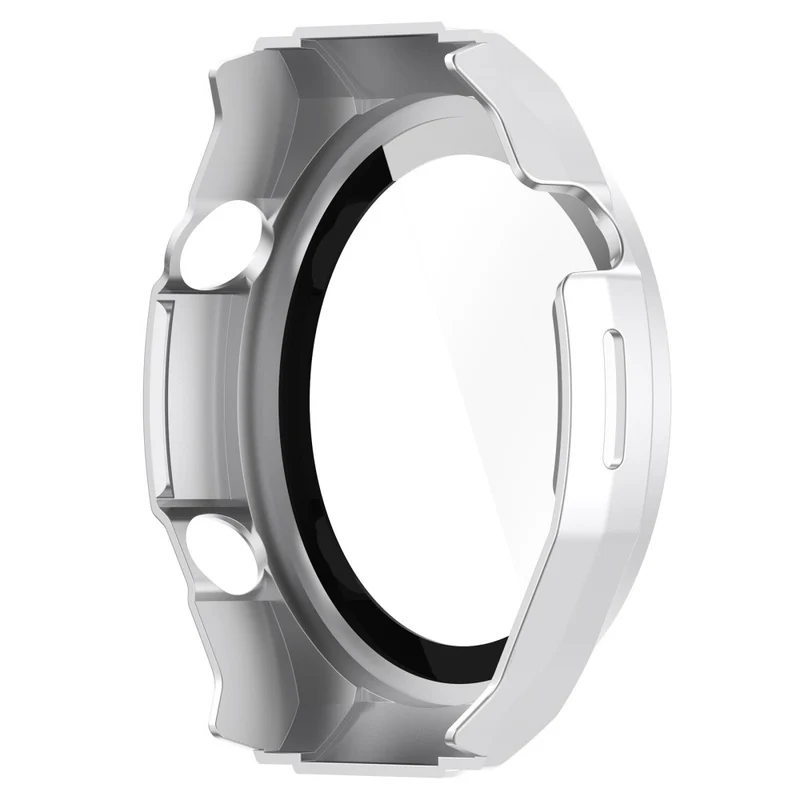 Mega Modisch Huawei Watch Ultimate Hülle mit Displayschutz in Plastik und Gehärtetes Glas