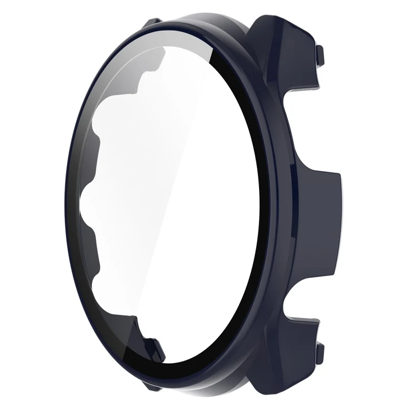 Mega Modisch Garmin Forerunner 965 Hülle mit Displayschutz in Plastik und Gehärtetes Glas
