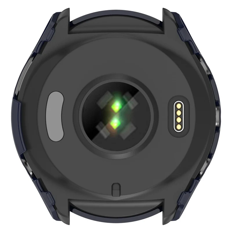 Mega Modisch Garmin Forerunner 965 Hülle mit Displayschutz in Plastik und Gehärtetes Glas