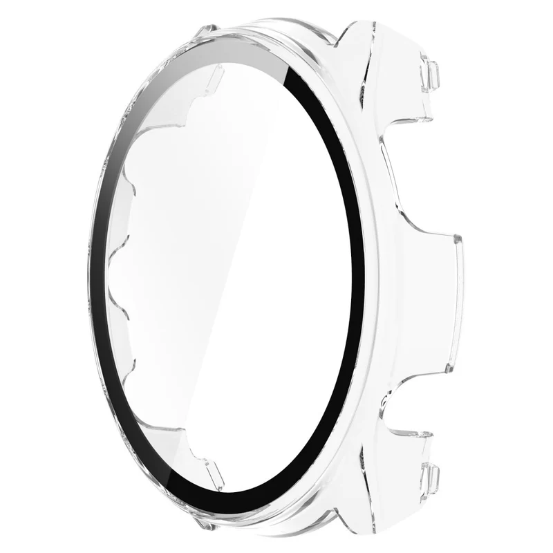 Mega Modisch Garmin Forerunner 965 Hülle mit Displayschutz in Plastik und Gehärtetes Glas