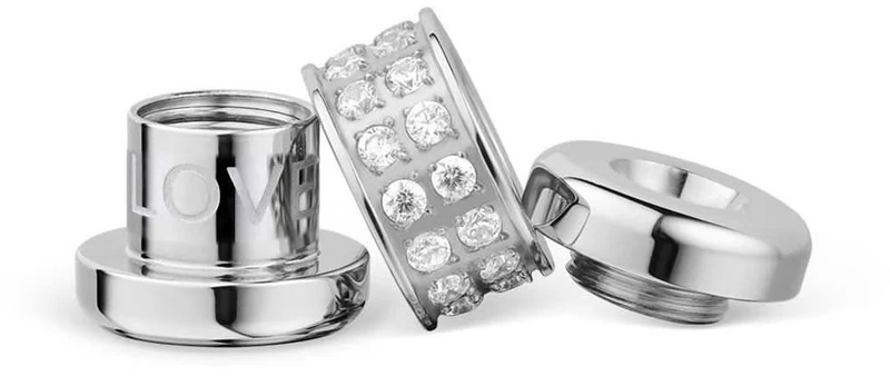 Charm aus Edelstahl - Bering Jewelry Modell: Love-2