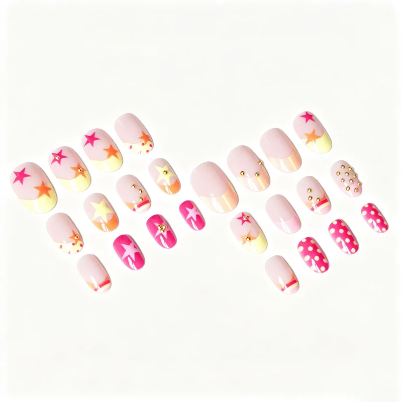 Dekoratives Nagelkunstdesign