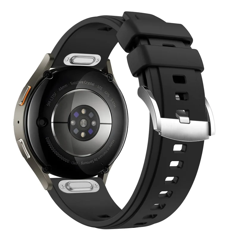 Bandz Xiaomi Watch S5 Silikonarmband 'Easy Fit' (Schwarz)