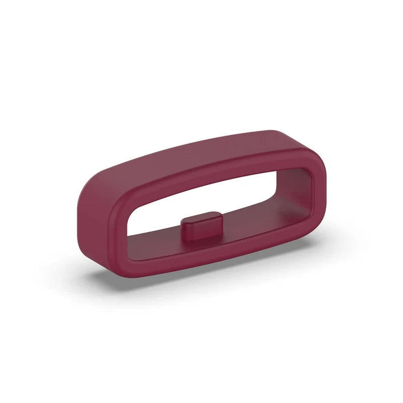 22mm Universal silicone strap loop - Navy Blue