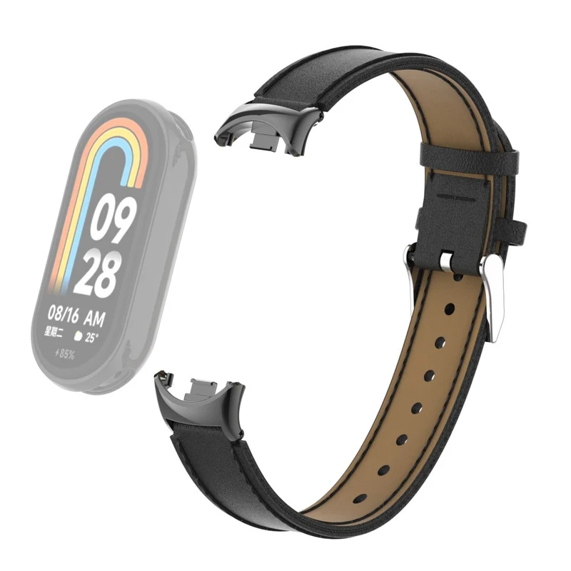 Großartig Xiaomi Smart Band 8 Kunstleder Hülle