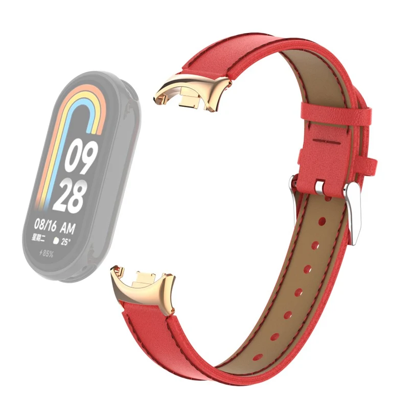 Großartig Xiaomi Smart Band 8 Kunstleder Hülle