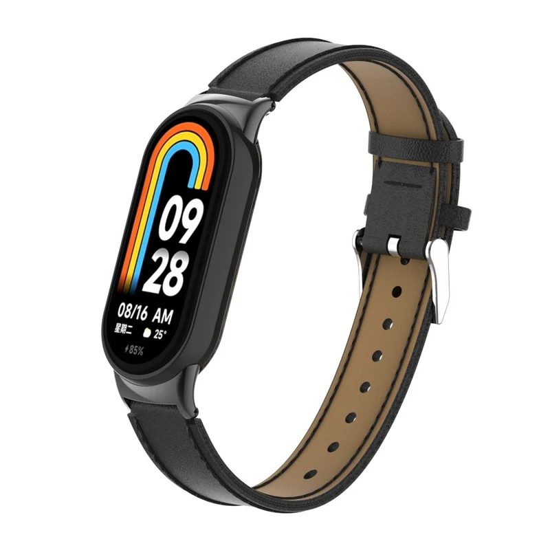 Großartig Xiaomi Smart Band 8 Kunstleder Hülle