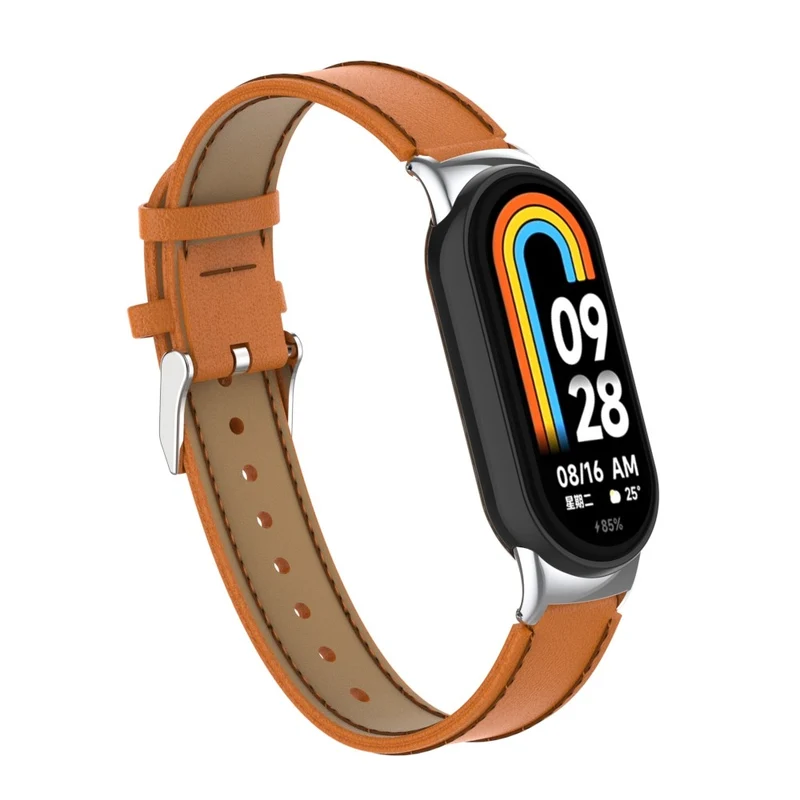 Großartig Xiaomi Smart Band 8 Kunstleder Hülle