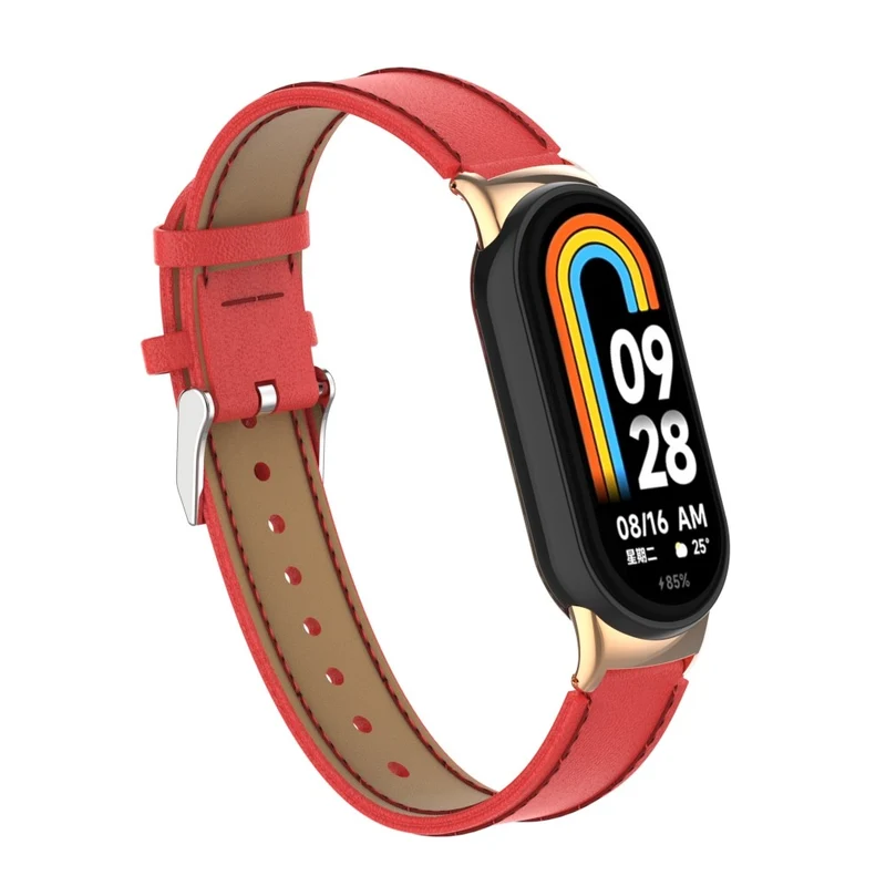 Großartig Xiaomi Smart Band 8 Kunstleder Hülle
