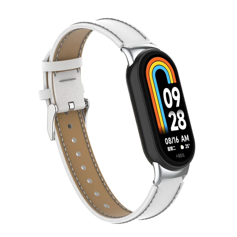 Großartig Xiaomi Smart Band 8 Kunstleder Hülle