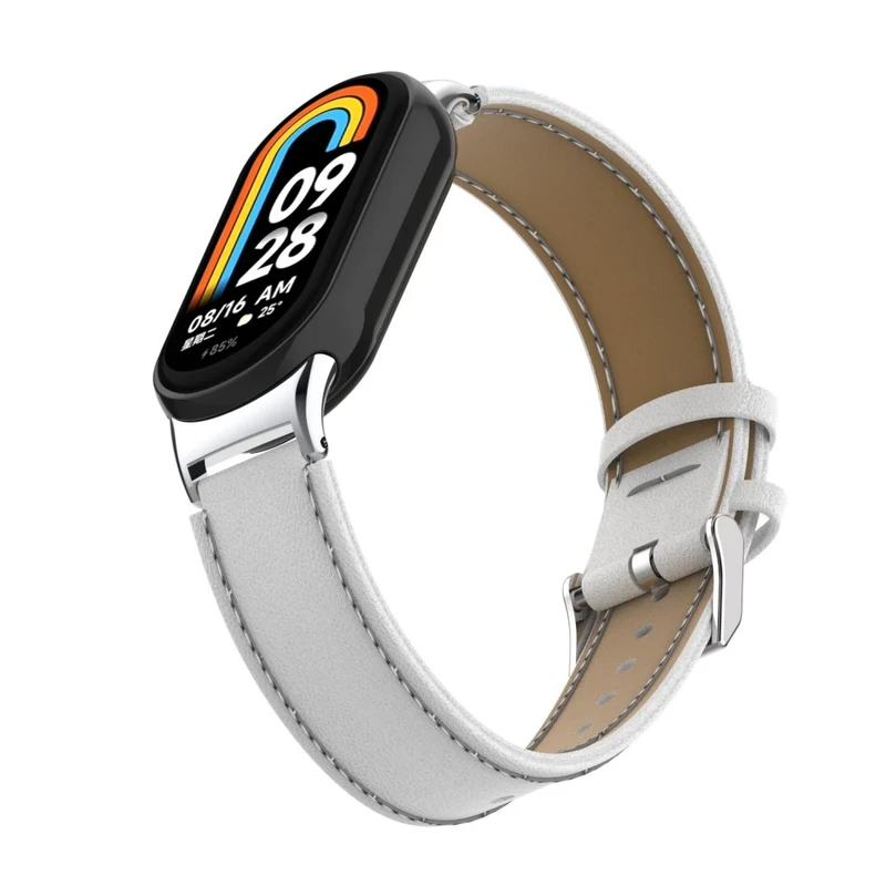 Großartig Xiaomi Smart Band 8 Kunstleder Hülle