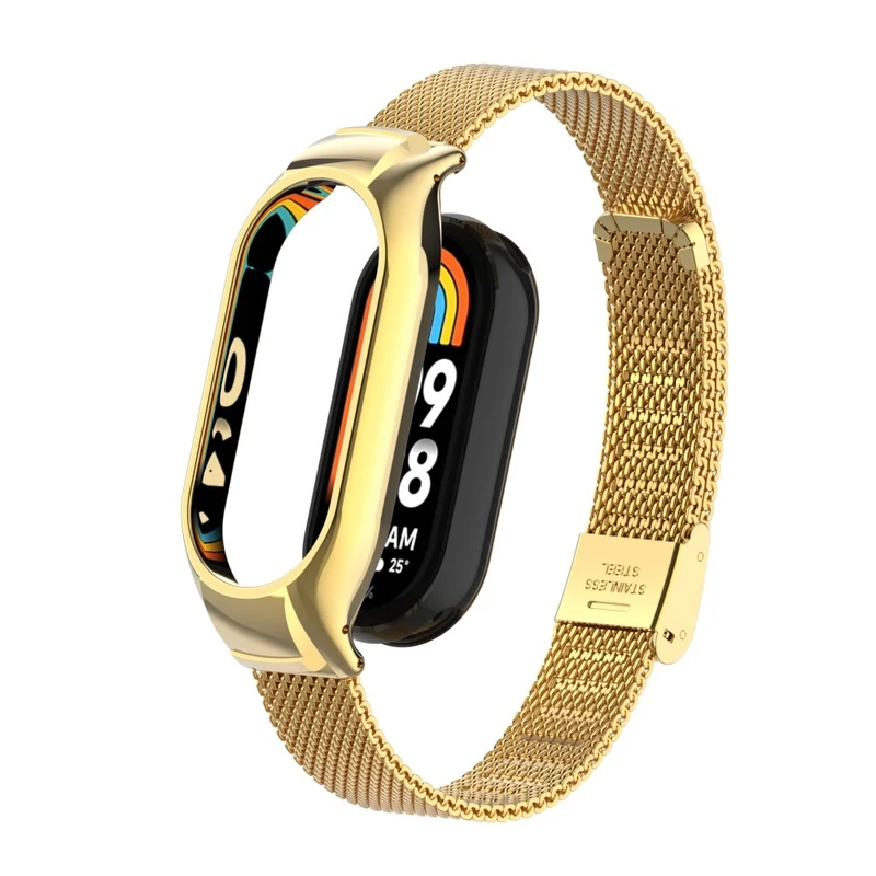 Modisch Xiaomi Smart Band 8 Metall Hülle