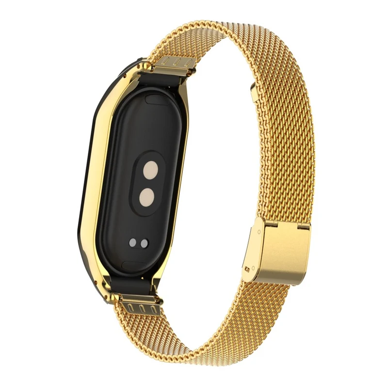 Modisch Xiaomi Smart Band 8 Metall Hülle
