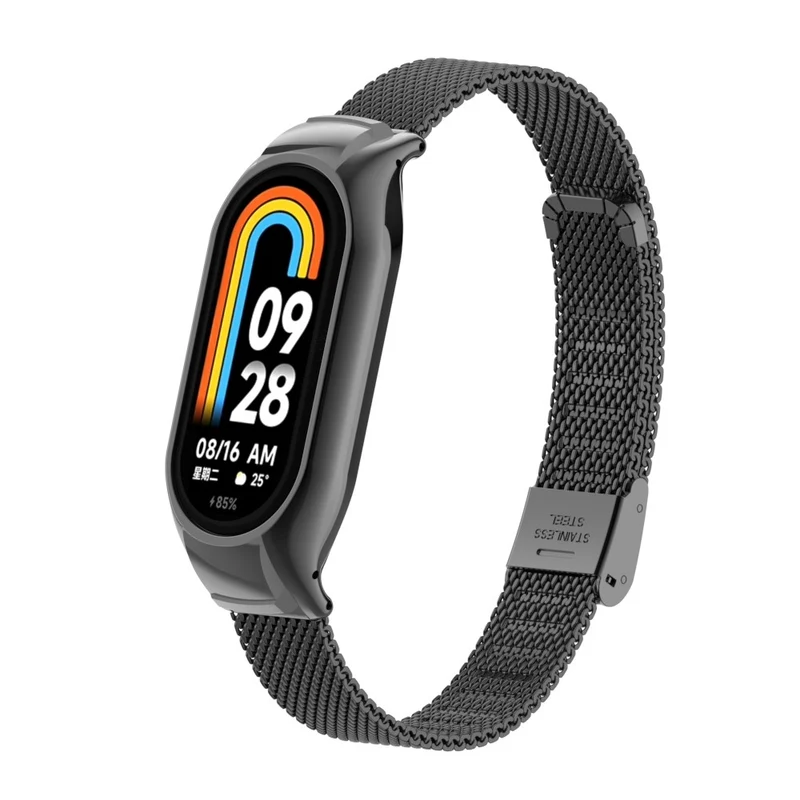 Modisch Xiaomi Smart Band 8 Metall Hülle