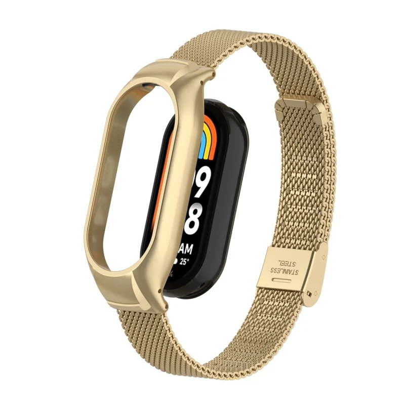 Modisch Xiaomi Smart Band 8 Metall Hülle