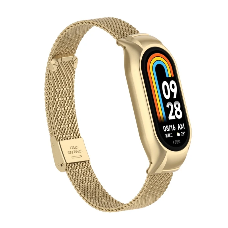 Modisch Xiaomi Smart Band 8 Metall Hülle