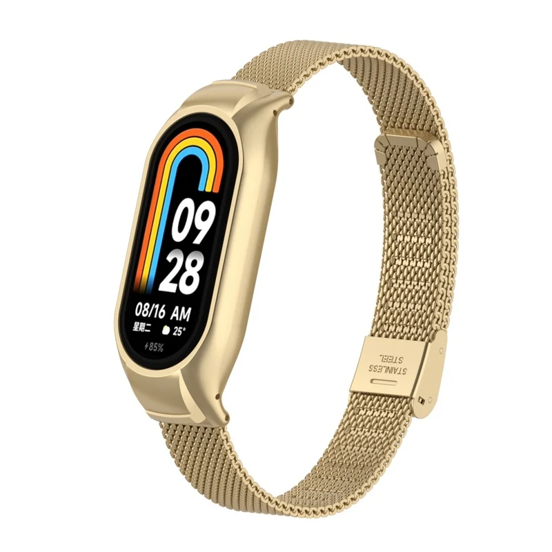 Modisch Xiaomi Smart Band 8 Metall Hülle