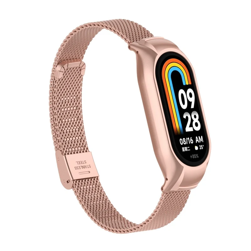 Modisch Xiaomi Smart Band 8 Metall Hülle