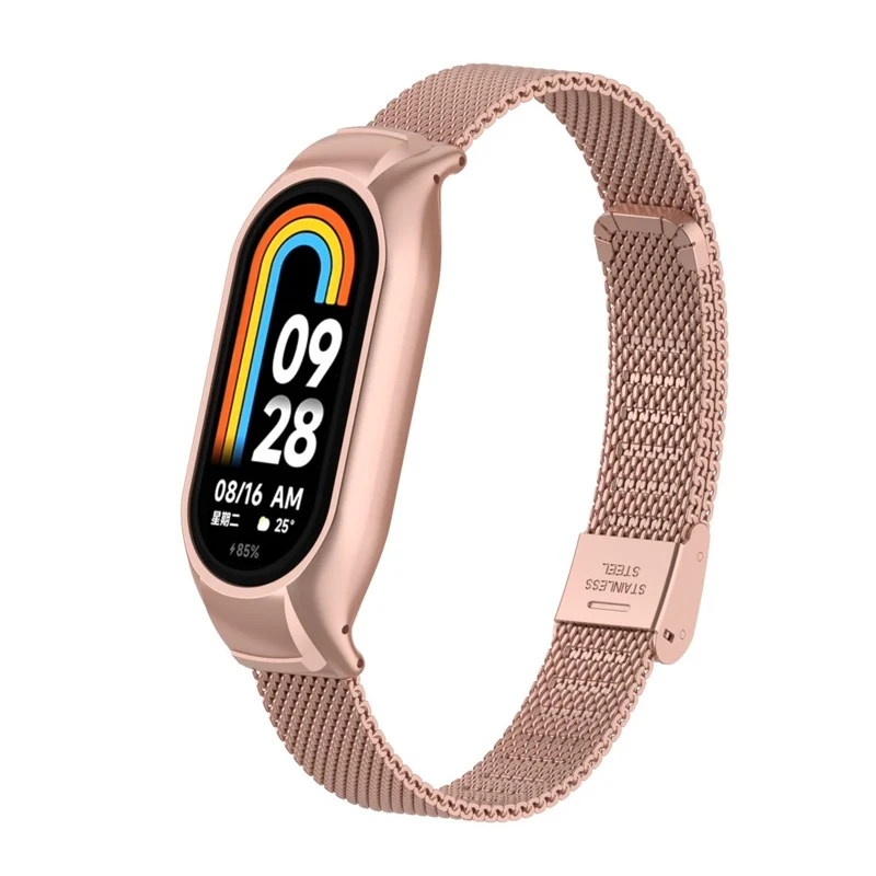 Modisch Xiaomi Smart Band 8 Metall Hülle