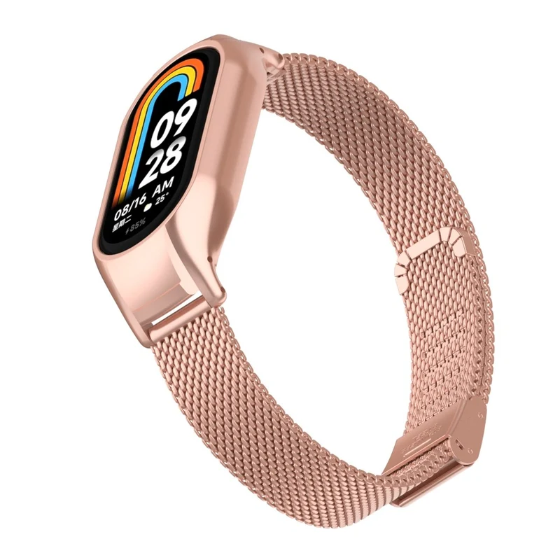 Modisch Xiaomi Smart Band 8 Metall Hülle
