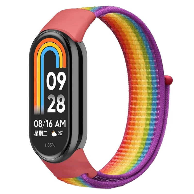 Auffallend Modisch Xiaomi Smart Band 8 Textil / Nylon Hülle