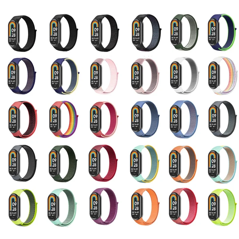 Auffallend Modisch Xiaomi Smart Band 8 Textil / Nylon Hülle