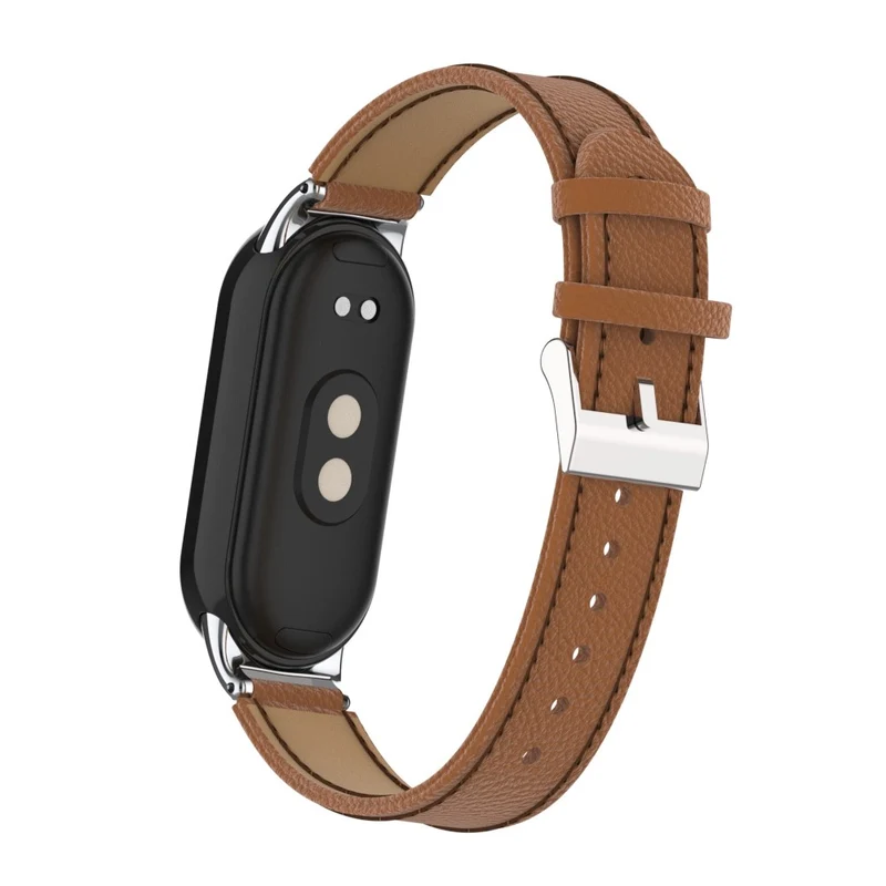 Mega Modisch Xiaomi Smart Band 8 Echtes Leder Hülle