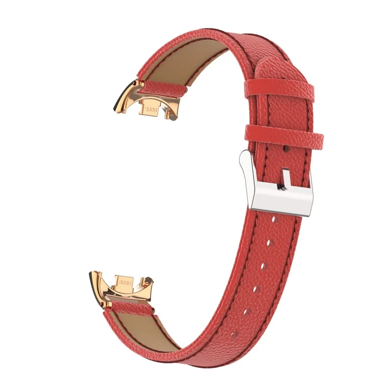 Mega Modisch Xiaomi Smart Band 8 Echtes Leder Hülle
