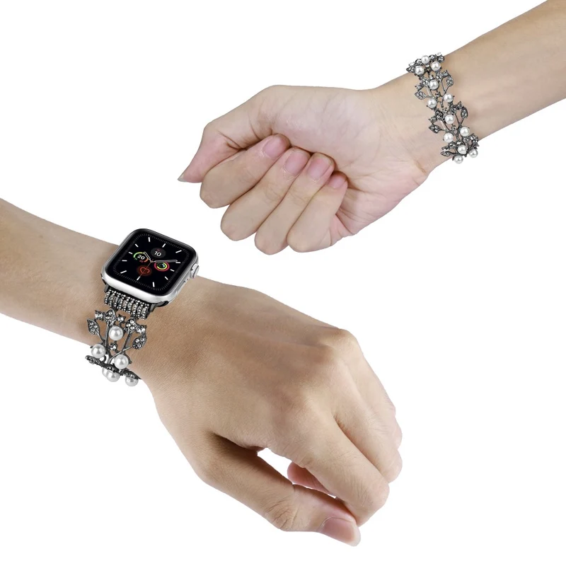Cool Apple Smartwatch Plastik Und Strass Universell Armband