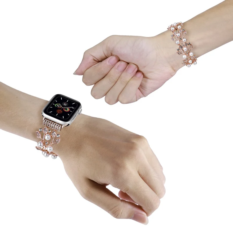 Cool Apple Smartwatch Plastik Und Strass Universell Armband