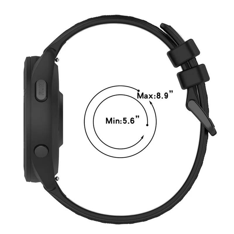 Mega Bequem Garmin Forerunner 265 Silikon / Tpu Armband
