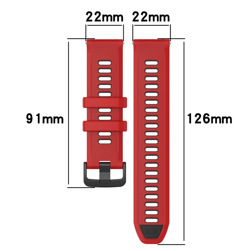 Mega Bequem Garmin Forerunner 265 Silikon / Tpu Armband