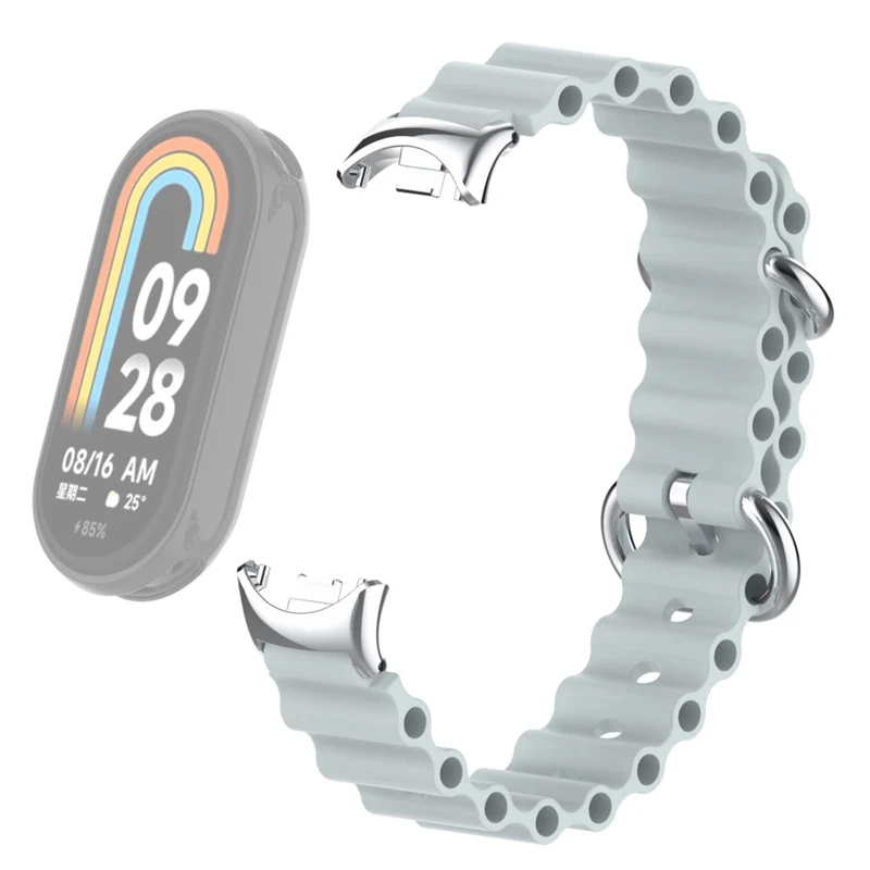 Schön Xiaomi Smart Band 8 Silikon / TPU Hülle
