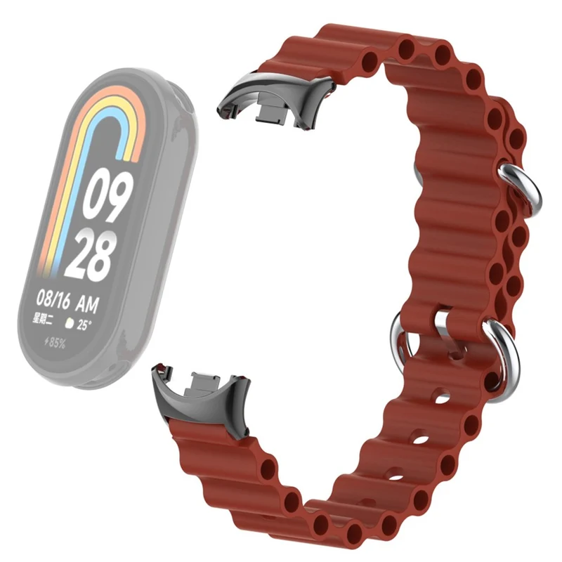 Schön Xiaomi Smart Band 8 Silikon / TPU Hülle
