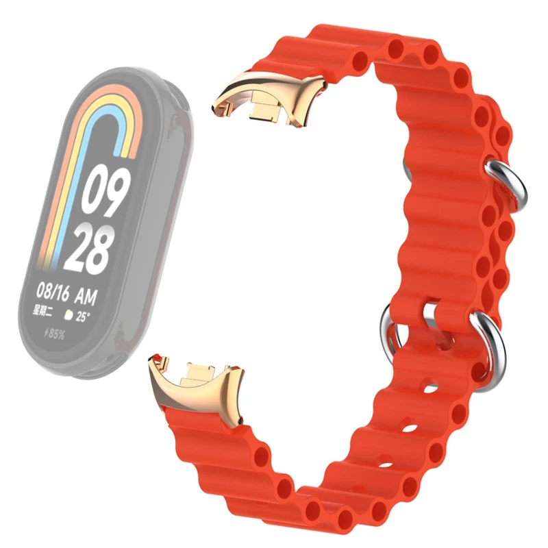 Schön Xiaomi Smart Band 8 Silikon / TPU Hülle