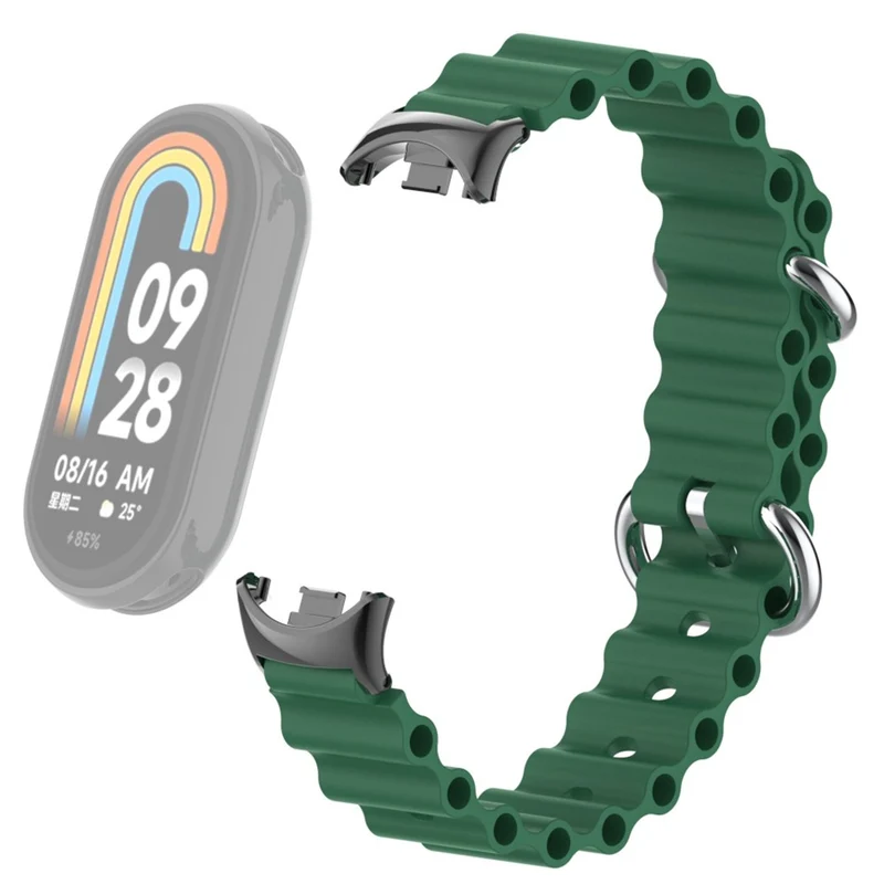 Schön Xiaomi Smart Band 8 Silikon / TPU Hülle