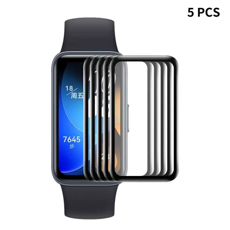 5stück Xiaomi Smart Band 8 Silikon / TPU HD Displayschutz