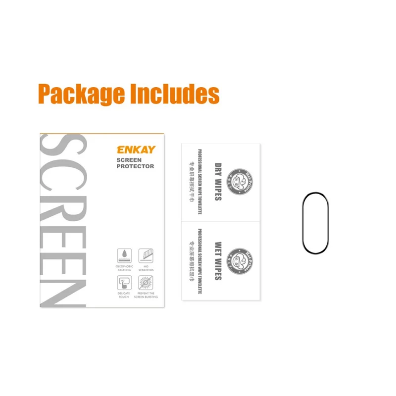 Xiaomi Smart Band 8 Silikon / TPU Displayschutz