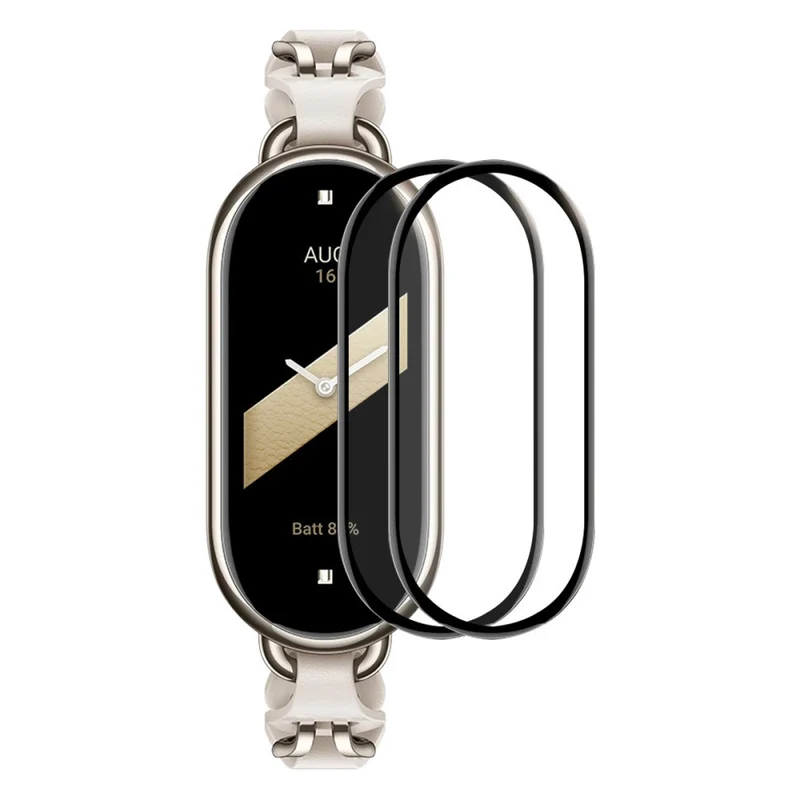 2stück Xiaomi Smart Band 8 Silikon / TPU Displayschutz