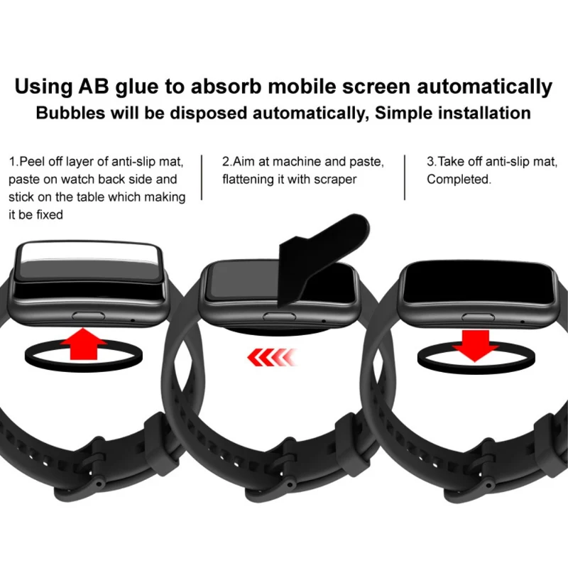 Xiaomi Smart Band 8 Silikon / TPU Displayschutz